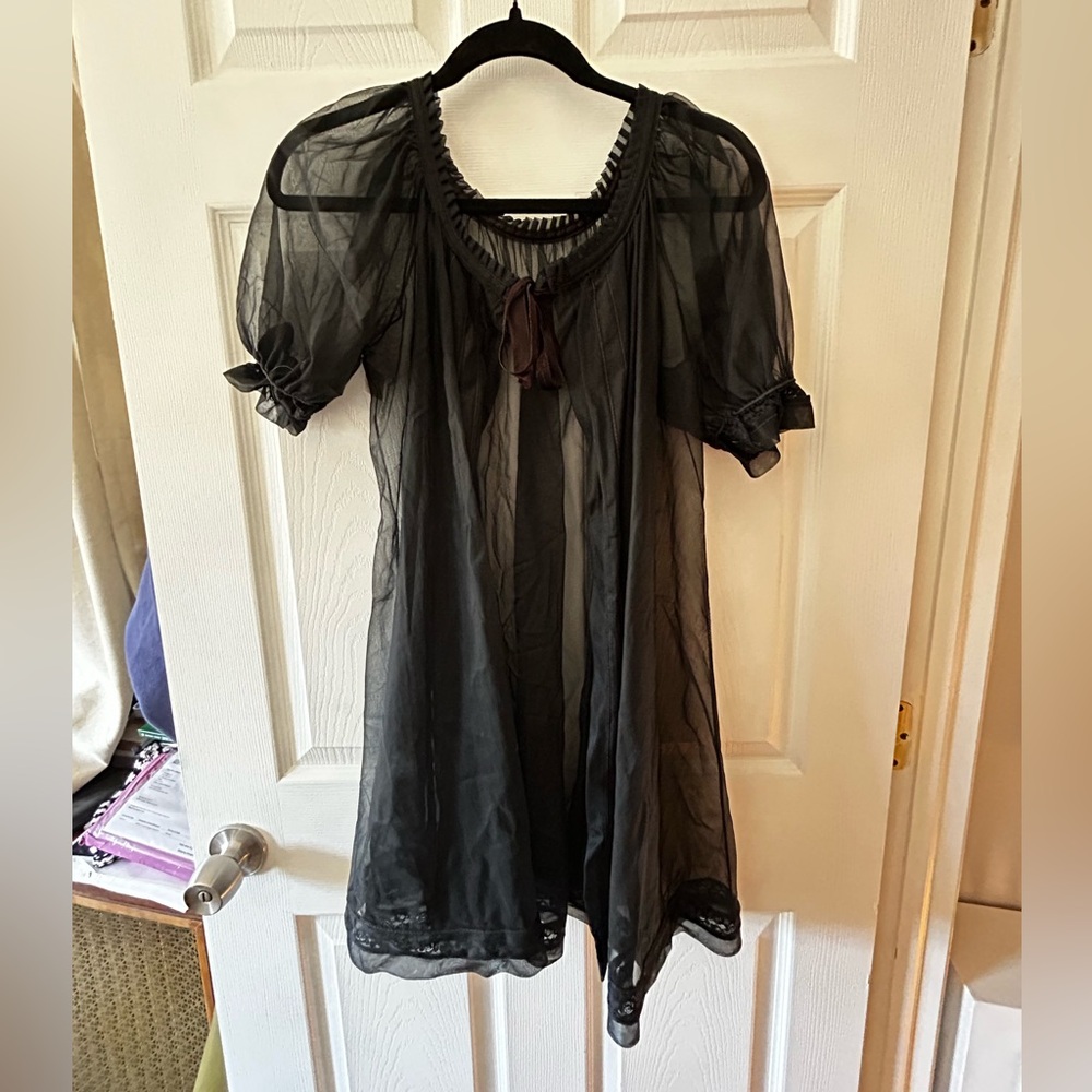 Vintage Black Teddy